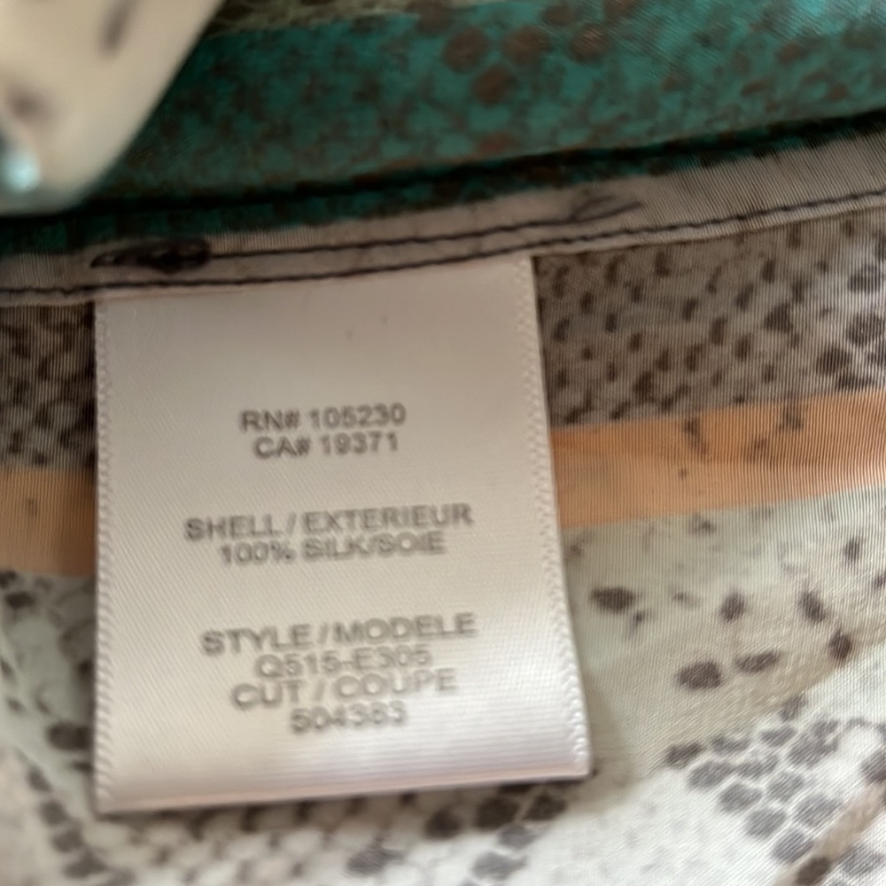 Equipment Will Multi Color Python Print Tee - image 7